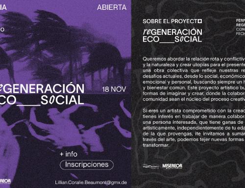 Performance proyecto regeneración eco social